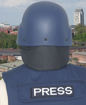 Ballistic Helmet Neck Protector
