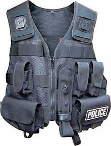 Modular Tac Vest for Police use